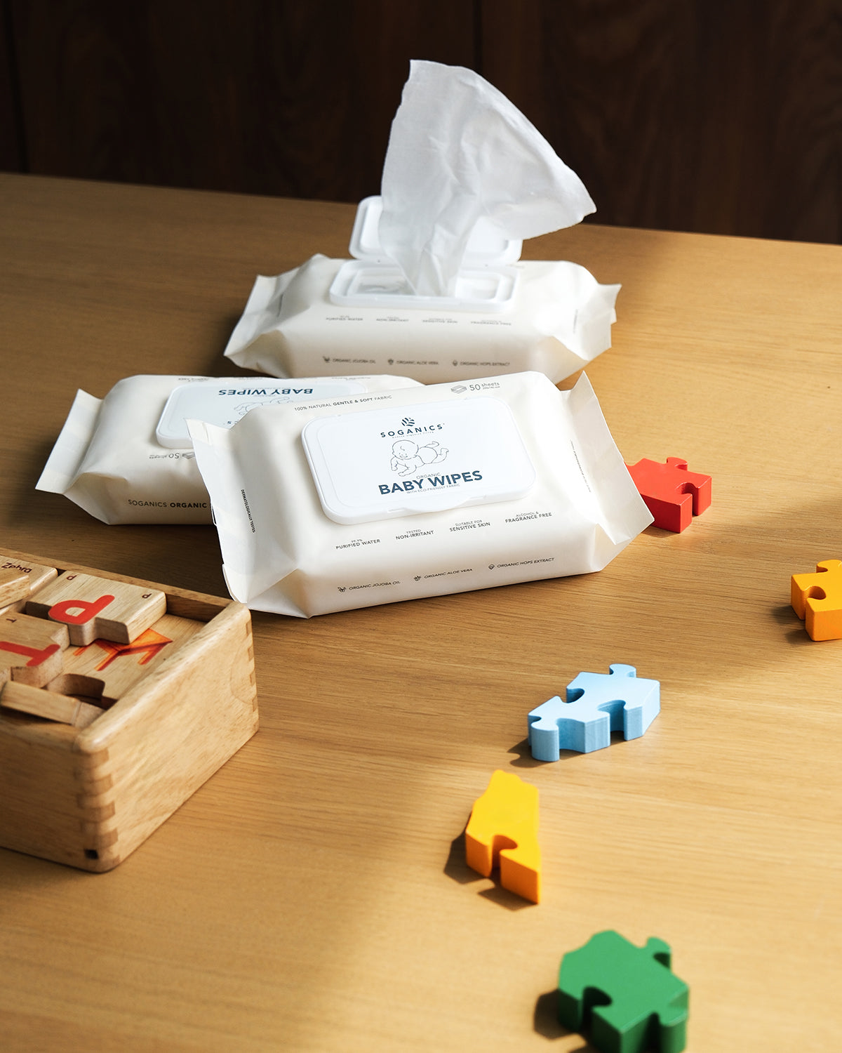 Organic Baby Wipes | 50 Sheets