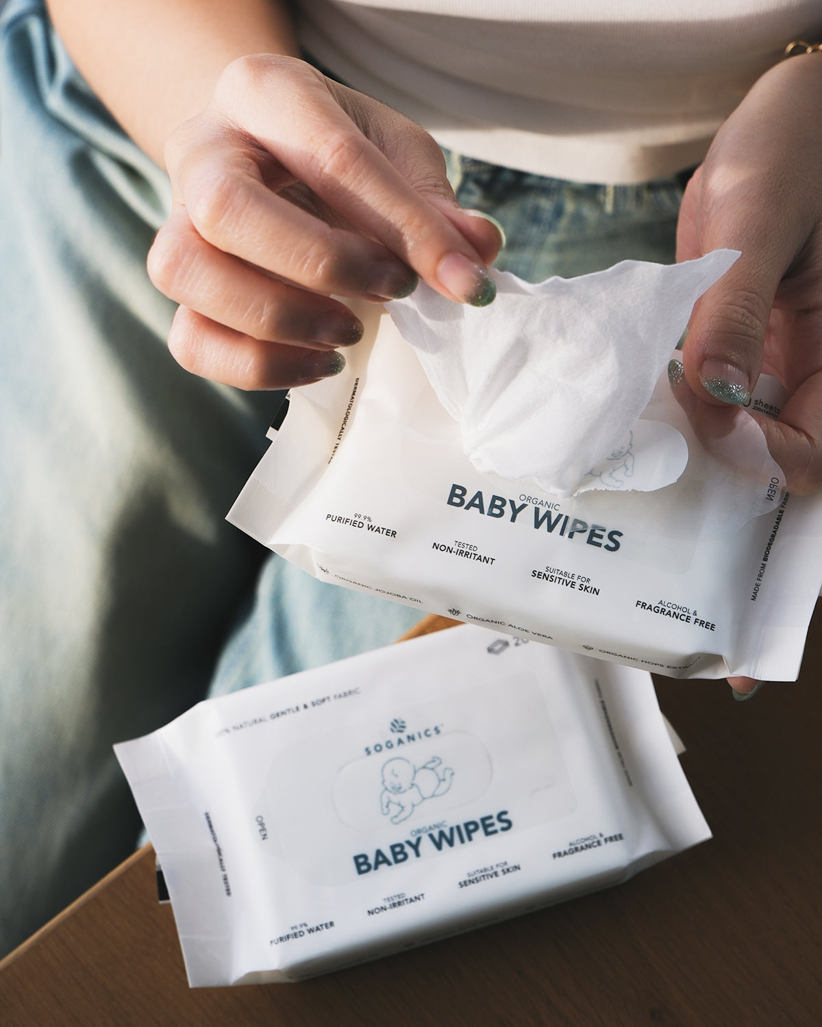 Organic Baby Wipes | 20 Sheets